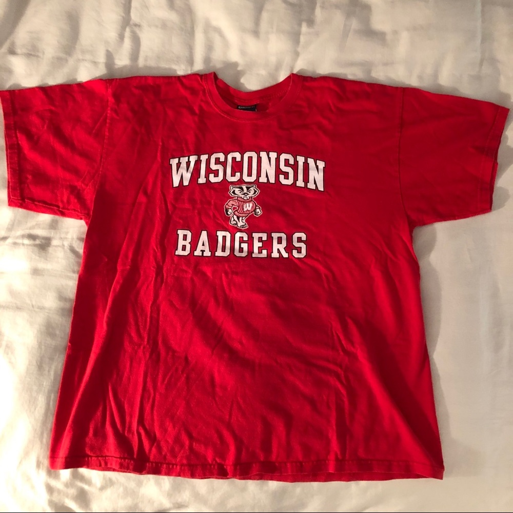 Wisconsin Badgers Tee Shirt, Size XL